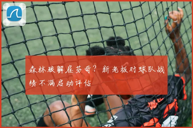 森林狼解雇芬奇?新老板对球队战绩不满启动评估
